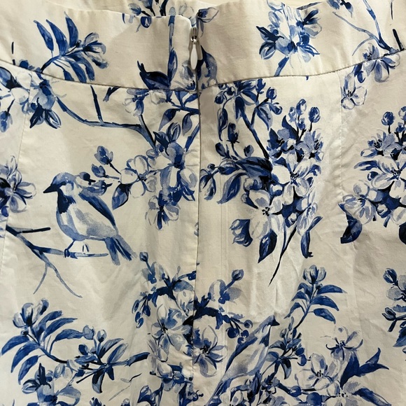 Antonio Melani x Born on Fifth Blue and White Floral Set Size 14 - Picture 5 of 14